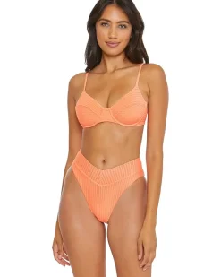 Line in The Sand Giselle Rib Textured Underwire Bra