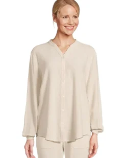 Linen Blend Blouse