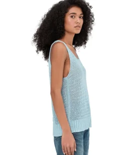Linen Vera Scoop Tank