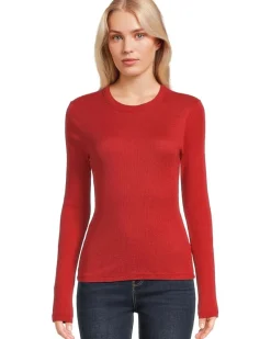 Liyah Ribbed Long Sleeve Tee