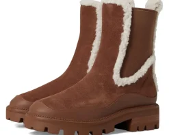 London Shearling Chelsea Boots