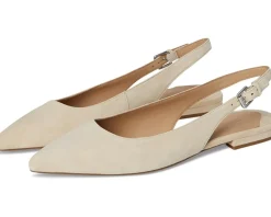 Londyn Suede Slingback Flat
