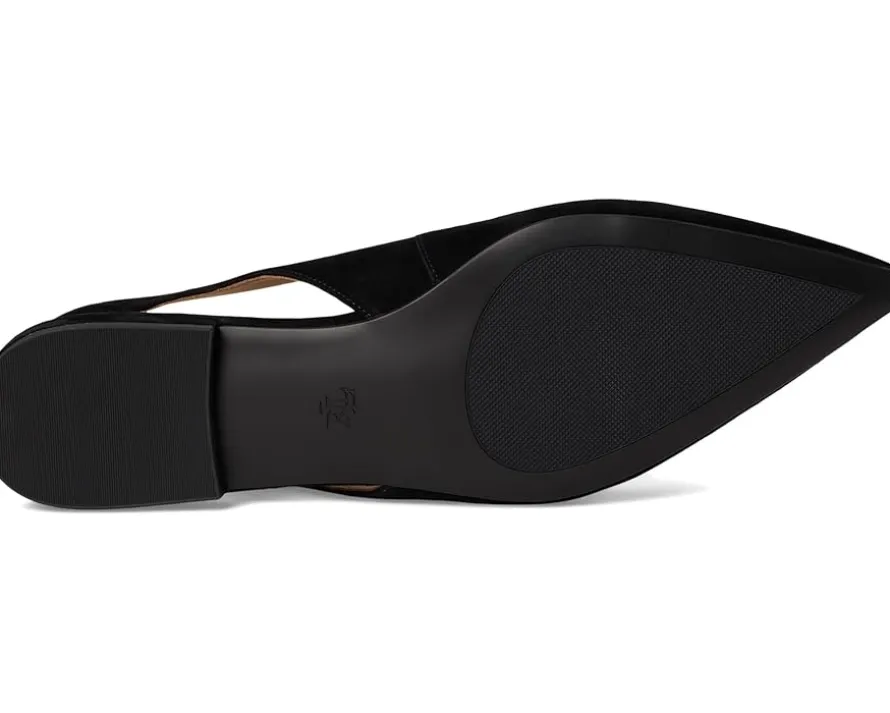 Londyn Suede Slingback Flat