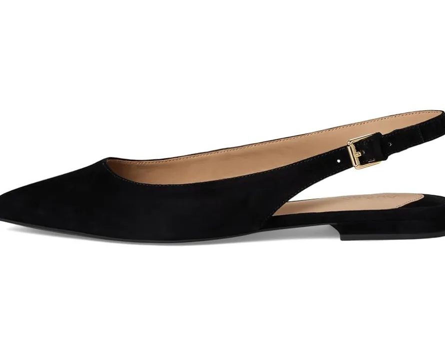 Londyn Suede Slingback Flat