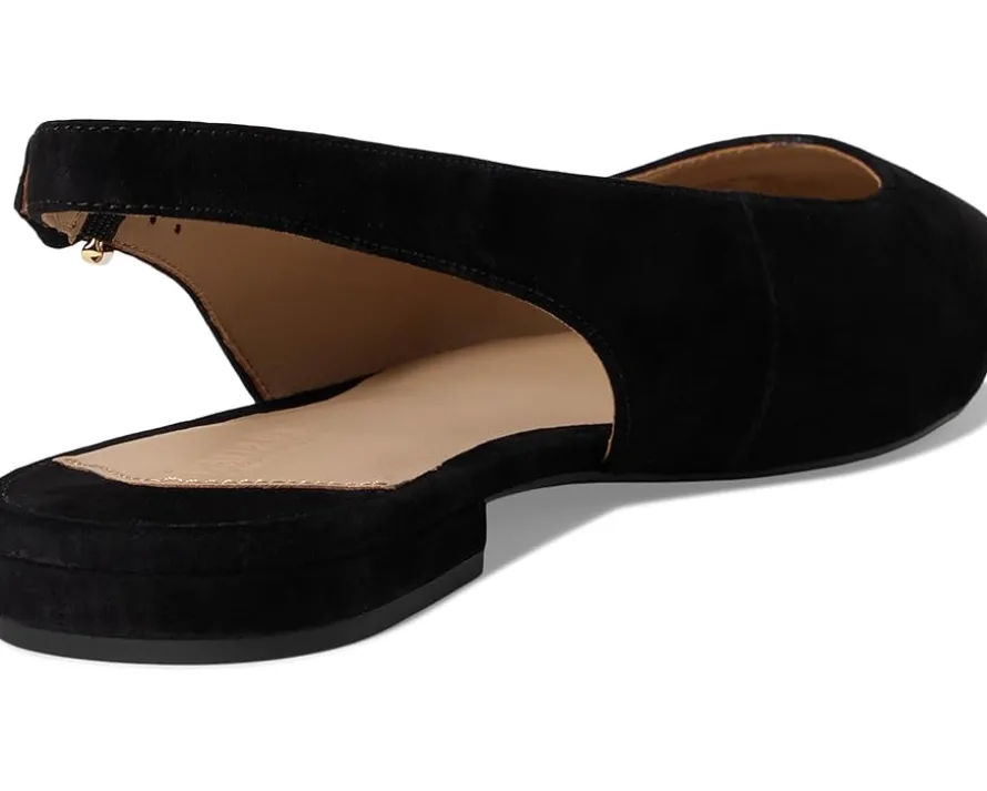Londyn Suede Slingback Flat