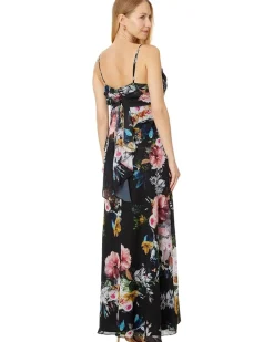 Long Drape Floral Print