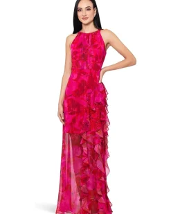 Long HMC Printed Ruffle