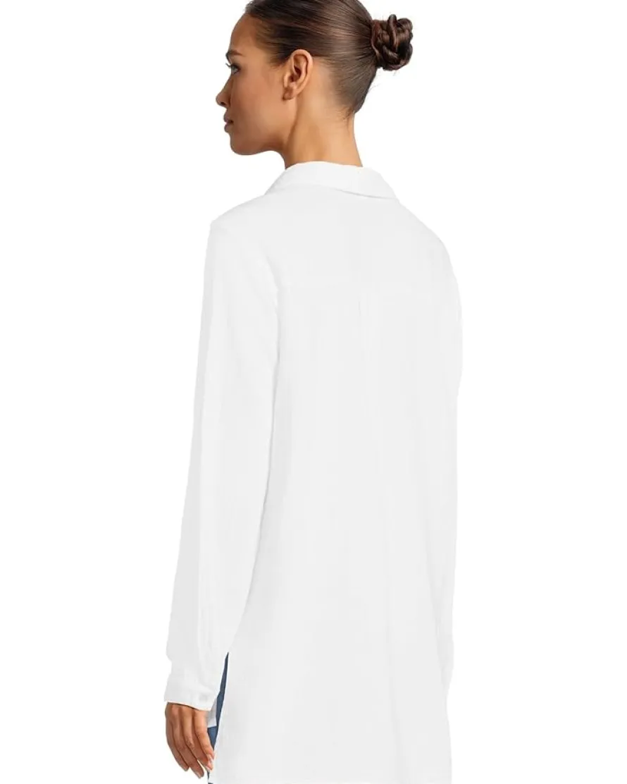 Long Sleeve Button Up Tunic