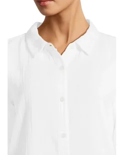 Long Sleeve Button Up Tunic