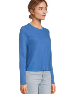 Long Sleeve Cropped Tee