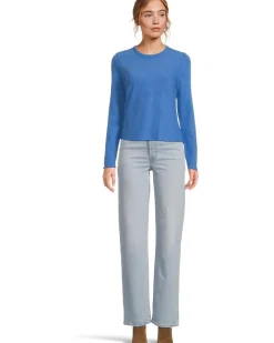 Long Sleeve Cropped Tee