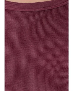 Long Sleeve Dropped Armhole Oversized Top