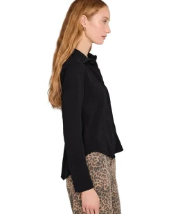 Long Sleeve Easy Polo Tee