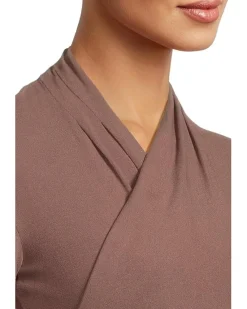 Long Sleeve Fixed Wrap Top