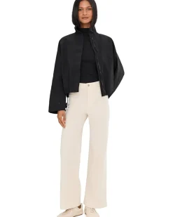 Long Sleeve Hazel Mockneck Side Cinch