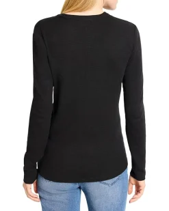 Long Sleeve Henley Tee