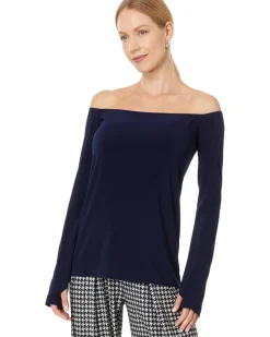 Long Sleeve Off Shoulder Top