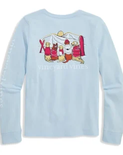 Long Sleeve Pocket Tee (Toddler/Little Kid/Big Kid)