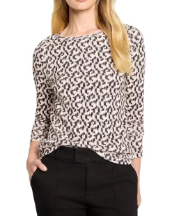 Long Sleeve Printed Boat Tee