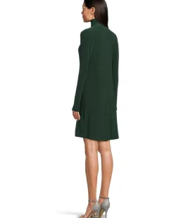 Long Sleeve Turtle Swing Dress
