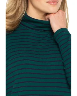 Long Sleeve Turtleneck Knit Top