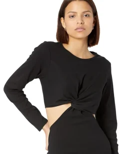 Long Sleeve Twist Maxi Dress