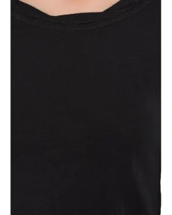 Long Sleeve Twisted Scoopneck Tee