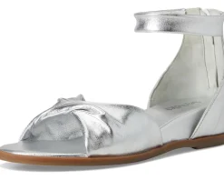 Look Up Metallic Leather Sandal