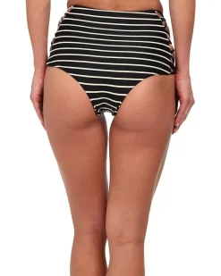 Lotus Strappy Side High Waist Bottom