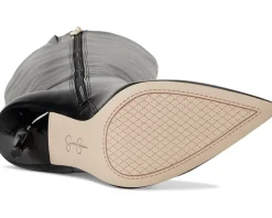 Lovienn Pointed Toe Knee Boots