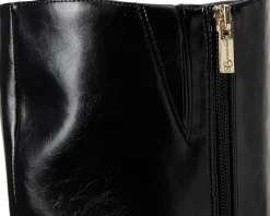 Lovienn Pointed Toe Wide Calf Knee Boots