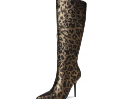 Lovienn Pointed Toe Wide Calf Knee Boots