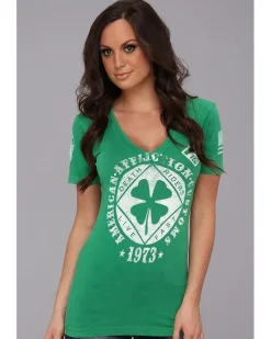 Lucky Shop S/S Baby V-Neck Tee