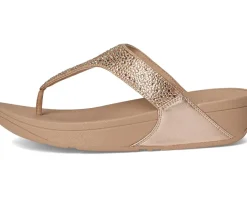 Lulu Crystal-Mix Toe-Post Sandals