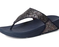 Lulu Multi-Tonal Glitter Toe-Post Sandals