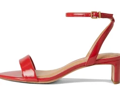 Lylah Kitten Heel Ankle Strap Sandals