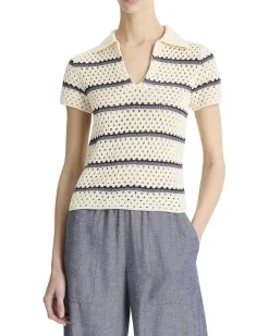 Macrame Stripe Henley