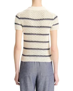 Macrame Stripe Henley