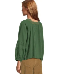 Manzana Peasant Long Sleeve Shirt