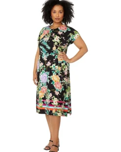 Maxi Henley Dress- Le Jardin