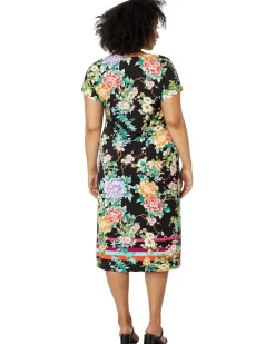 Maxi Henley Dress- Le Jardin