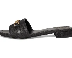 Maxine Banded Buckle Slide Sandals