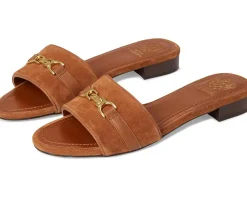 Maxine Banded Buckle Slide Sandals
