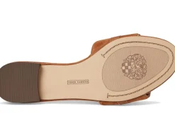 Maxine Banded Buckle Slide Sandals