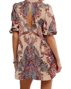 Maye Printed Velvet Tunic