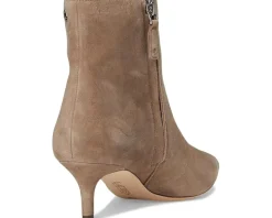 McKay Suede Bootie Heel