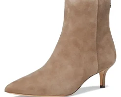 McKay Suede Bootie Heel