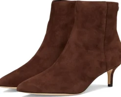 McKay Suede Bootie Heel