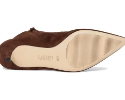 McKay Suede Bootie Heel