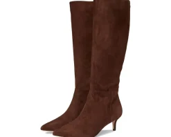 McKay Suede Tall Boots Heel